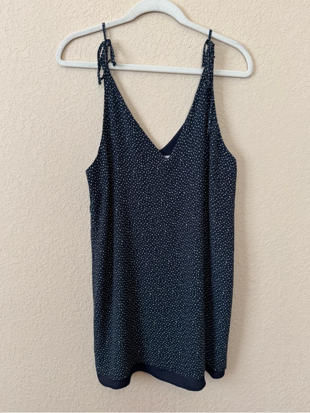 SAM & Lavi Polka Dot Dress, Size Small Medium